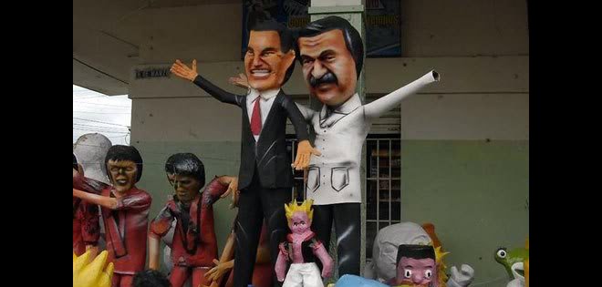 La tradición de quemar el año viejo llegó a Ecuador con la fiebre amarilla