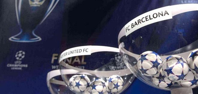 Este viernes se realizará el sorteo de los cuartos de final de la Champions