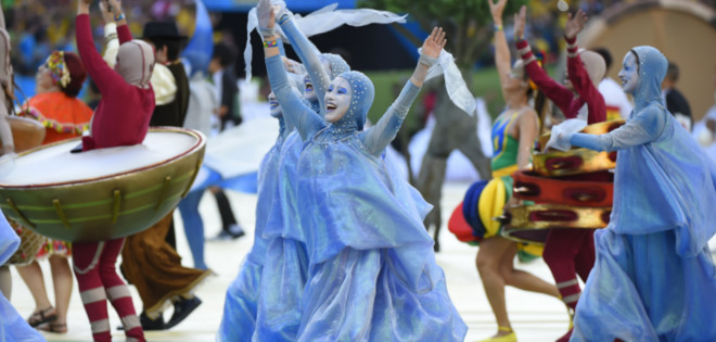 Mundial Brasil 2014 se dio por inaugurado con el 'We are one'