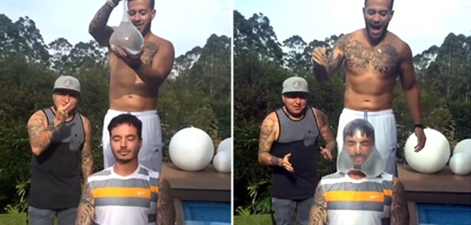 (VIDEO) J Balvin se unió al reto del &#039;Condom Challenge&#039;