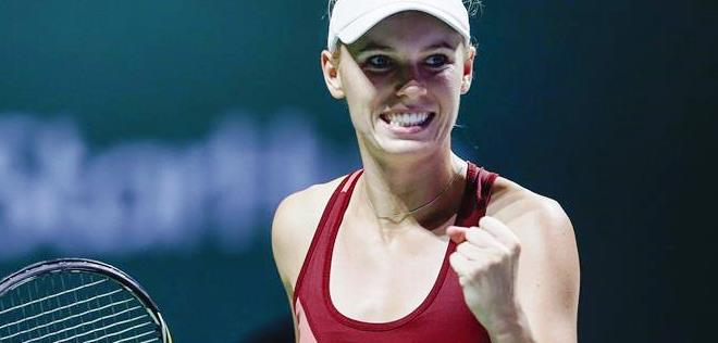 Williams-Wozniacki y Halep-Radwanska, las semis del Masters