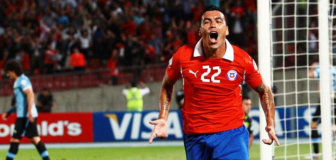 Esteban Paredes, baja en Chile por lesión para la Copa América