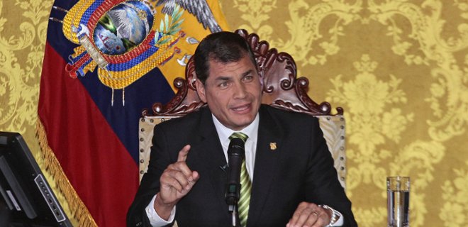 Correa se reunirá con Putin, Medvédev y Lukashenko y hablará en la Unesco