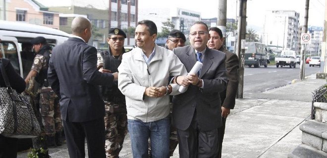Diego Vallejo, exasesor del ministro José Serrano, recuperó su libertad