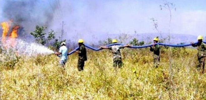 Incendio sin controlar arrasa más de 10 mil hectáreas en el este de Bolivia