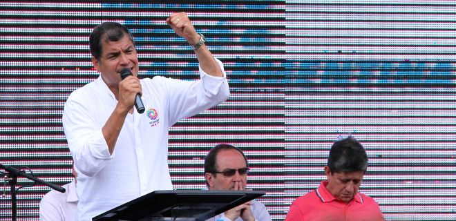 Título de Emelec es celebrado hasta por el presidente Correa