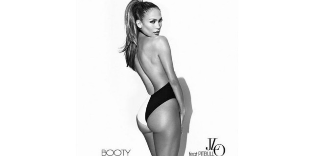 Jennifer López, orgullosa de su trasero en la portada del sencillo &quot;Booty&quot;