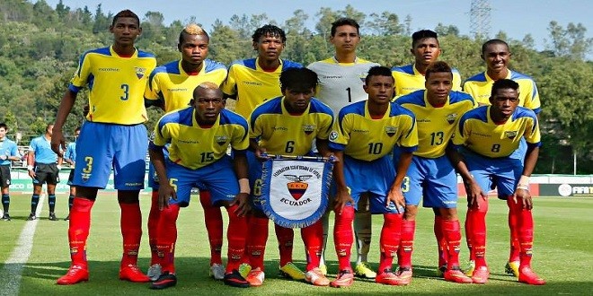 Confirmada la sub 17 de Ecuador al Mundial