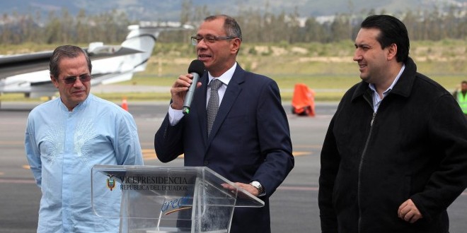 Jorge Glas retorna de China con financiamiento y promesas de crédito