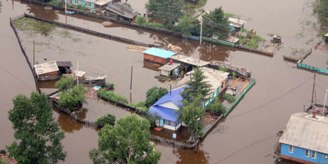 Cerca de 20.000 evacuados por inundaciones en el extremo oriente de Rusia