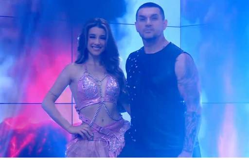 Samatha Quenedict y José Urrutia en una imagen de archivo.