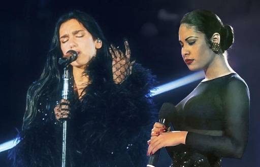 Dua Lipa y Selena Quintanilla.