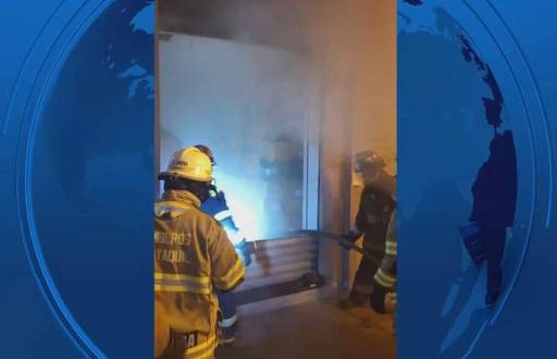 Nuevo incendio en una bodega de la Bahía, centro de Guayaquil
