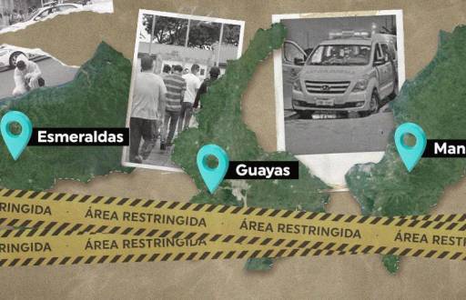 Desde el 29 de abril de 2022, en Guayas, Manabí, y Esmeraldas estaba vigente un estado de excepción.