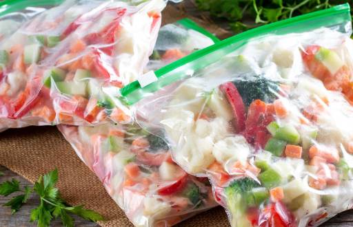 Imagen referencial a comida congelada.