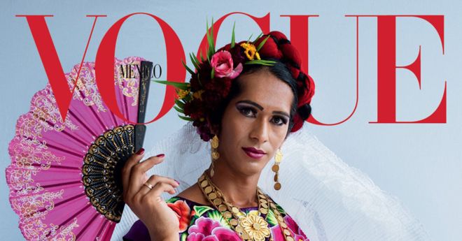 La indígena transgénero llega a la portada de Vogue
