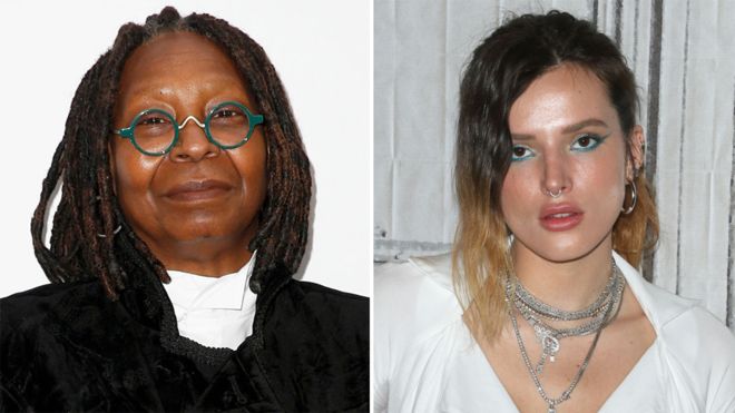 El choque entre Whoopi Goldberg y Bella Thorne