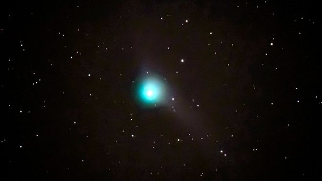 El espectáculo del cometa Catalina que podrá verse este fin de semana desde la Tierra