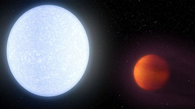 ¿Cómo es KELT-9b, el gigantesco planeta que es el más caliente del Universo?