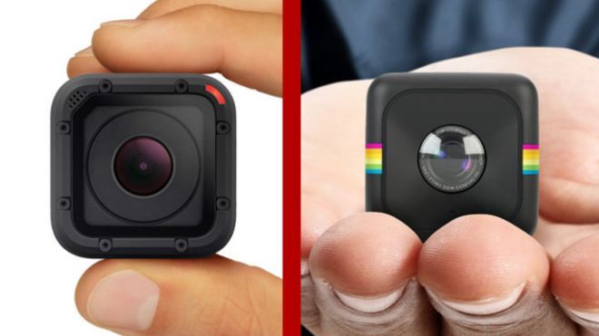 La guerra entre Polaroid y GoPro por las minicámaras con forma de cubo