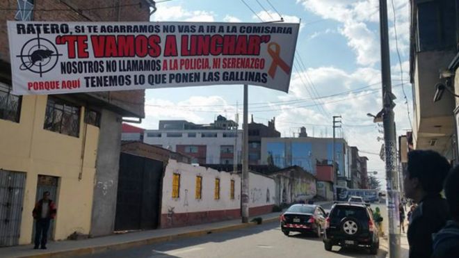 "Chapa tu choro", la peligrosa campaña que busca combatir la delincuencia en Perú