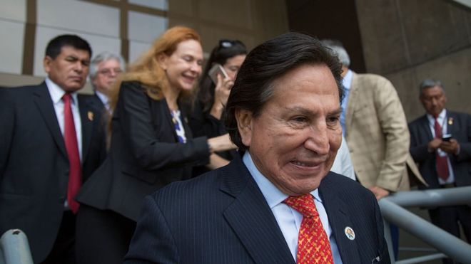 Arrestan en EEUU a Alejandro Toledo por pedido de Perú
