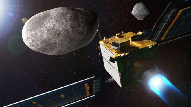 El asteroide que la NASA intentará desviar