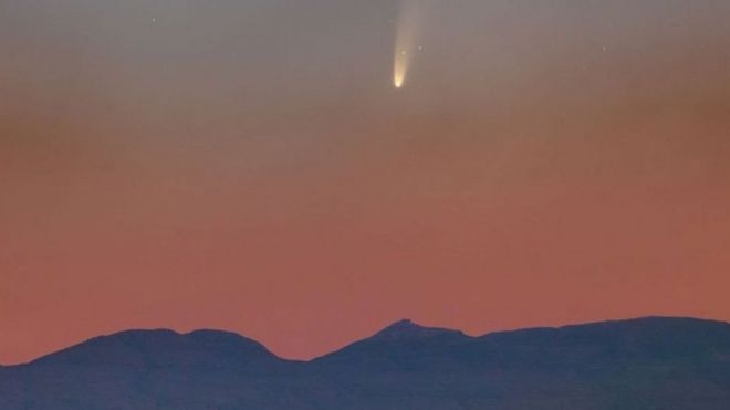 El cometa "más brillante de los últimos 7 años" que se ve desde la Tierra