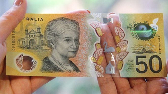 El error que aparece en 46 millones de billetes de Australia