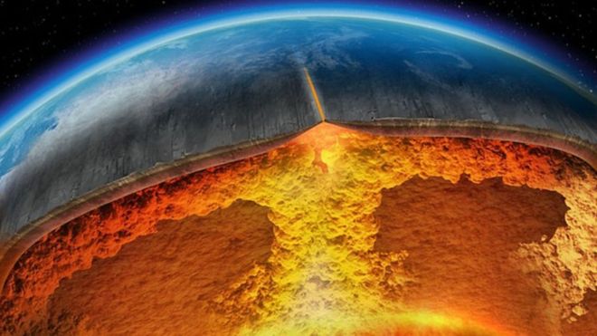 El volcán que surgió de una forma nunca antes vista en la Tierra