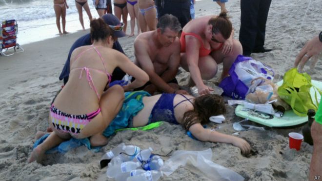 El raro ataque de tiburón que dejó sin extremidades a dos jóvenes en una playa de EE.UU.