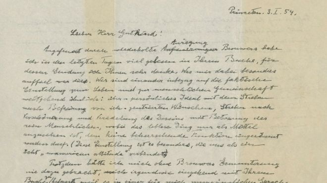 La revelación que hace una carta de Einstein sobre Dios