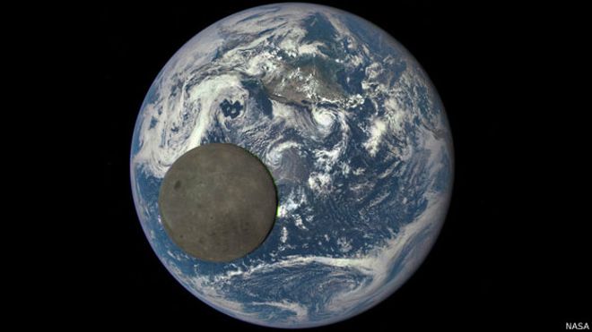 Imágenes de la NASA revelan el lado oscuro de la Luna