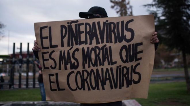 El rebrote de las manifestaciones en Chile en medio de la pandemia