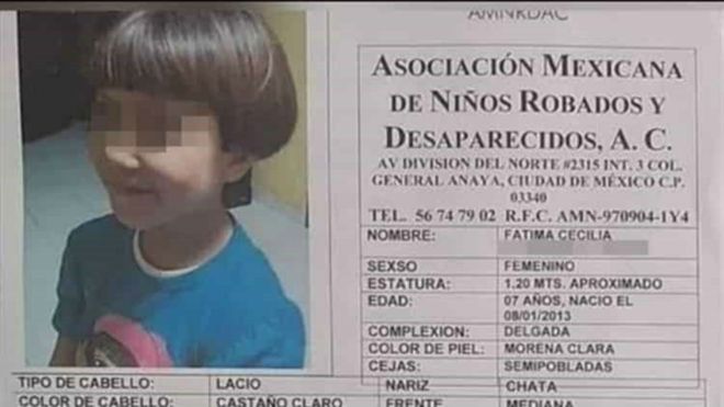 Fátima: lo que se sabe de la niña que apareció muerta con huellas de tortura en México