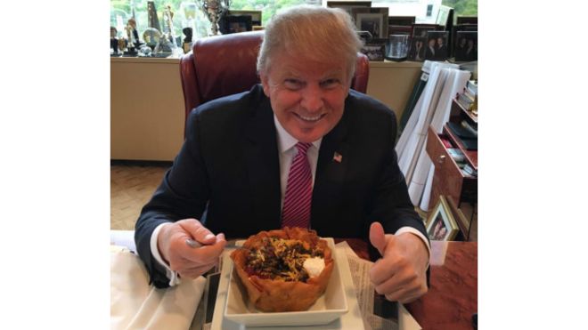 &quot;¡Amo a los hispanos!&quot;: el &quot;ofensivo&quot; tuit con el que Donald Trump celebró el 5 de mayo