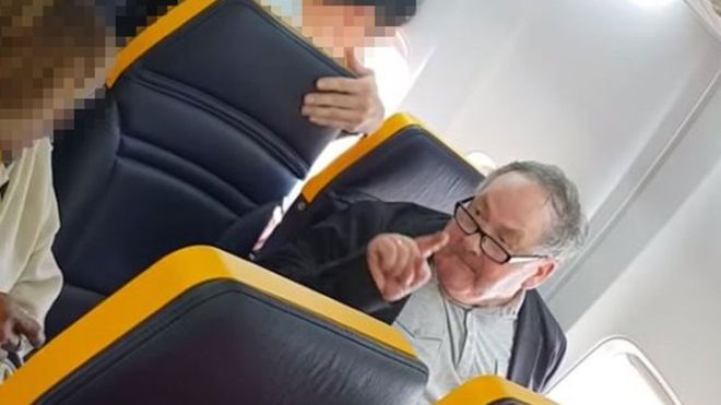 El ataque verbal racista en un vuelo de Ryanair