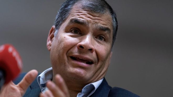 Correa rechaza la acusación de intento de golpe de Estado
