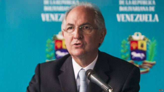 Venezuela: informan de detención del alcalde de Caracas, Antonio Ledezma