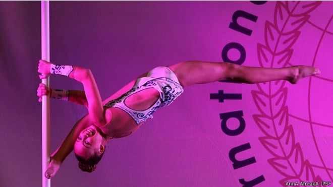 Cómo el &quot;pole dance&quot; se convirtió en un deporte