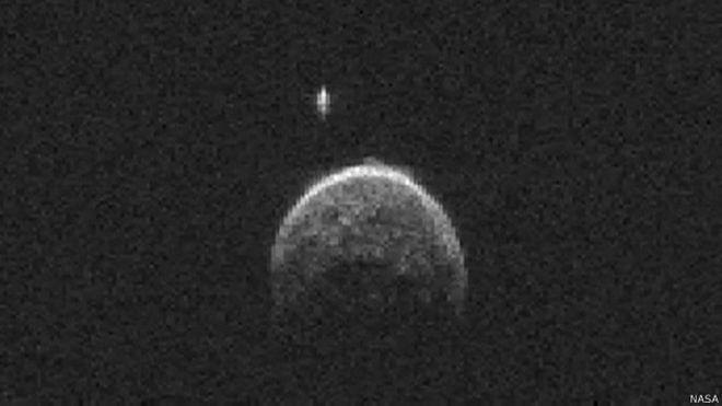 Impresionantes imágenes del asteroide que pasó cerca de la Tierra