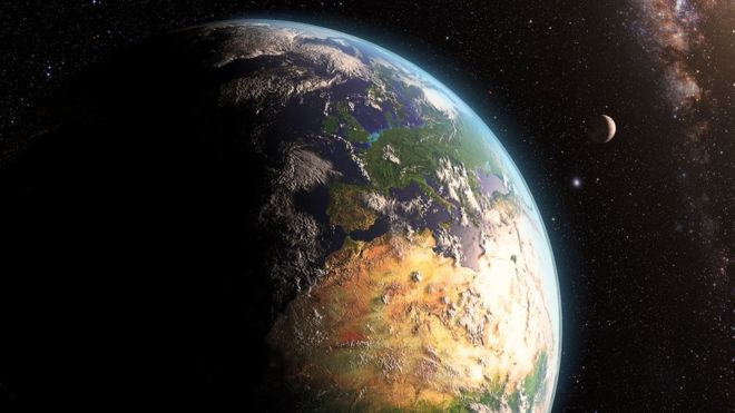 Megacolisión planetaria pudo haber creado la vida en la Tierra