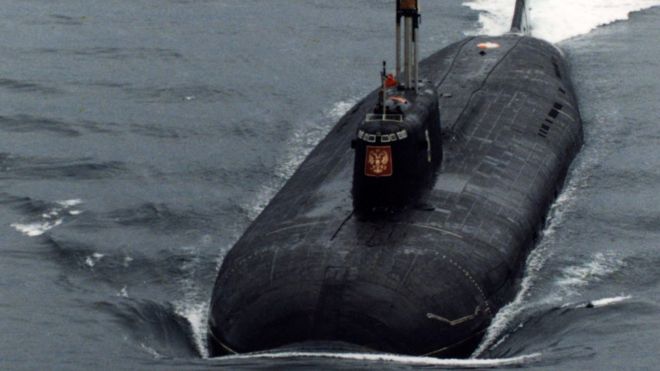 20 años del hundimiento del submarino Kursk