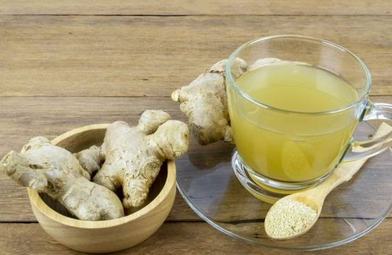 El jengibre es usado en Perú en té para tratar síntomas del resfriado o por su efecto antiinflamatorio.