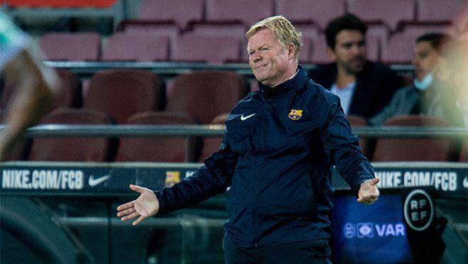 En el FC Barcelona se habla de una posible salida de Koeman