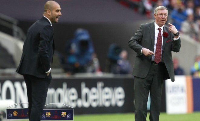 Alex Ferguson pensó en Guardiola como entrenador del Manchester United