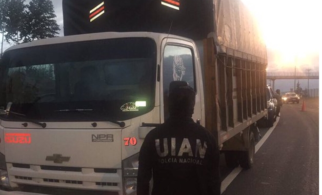 500 kilos de cocaína fueron incautados en un operativo cerca del Aeropuerto de Quito