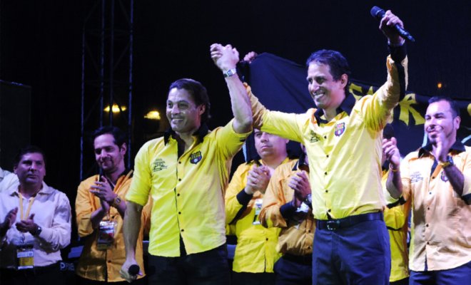 Barcelona &quot;en buenas manos&quot;... las de Cevallos