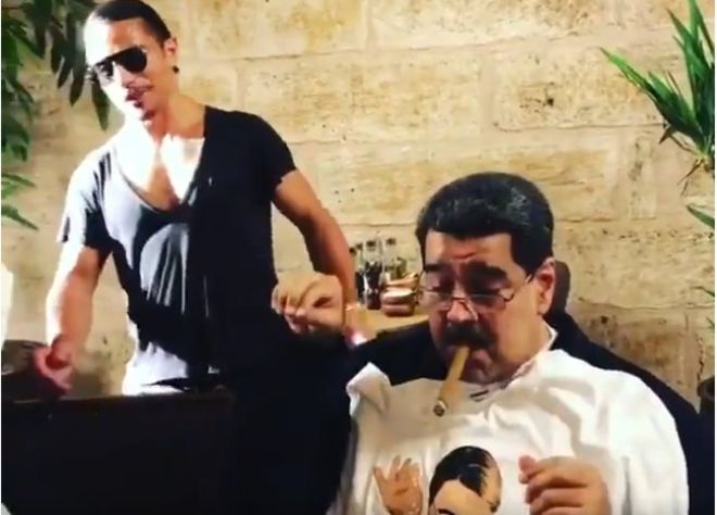 El video de Maduro con el chef Salt Bae que causan polémica en Venezuela