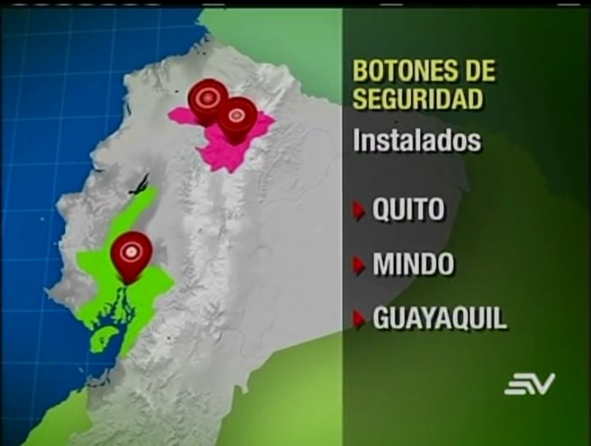 Entidades gubernamentales instalan botones de seguridades en hoteles